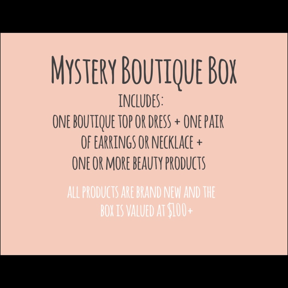 Boutique Mystery Box